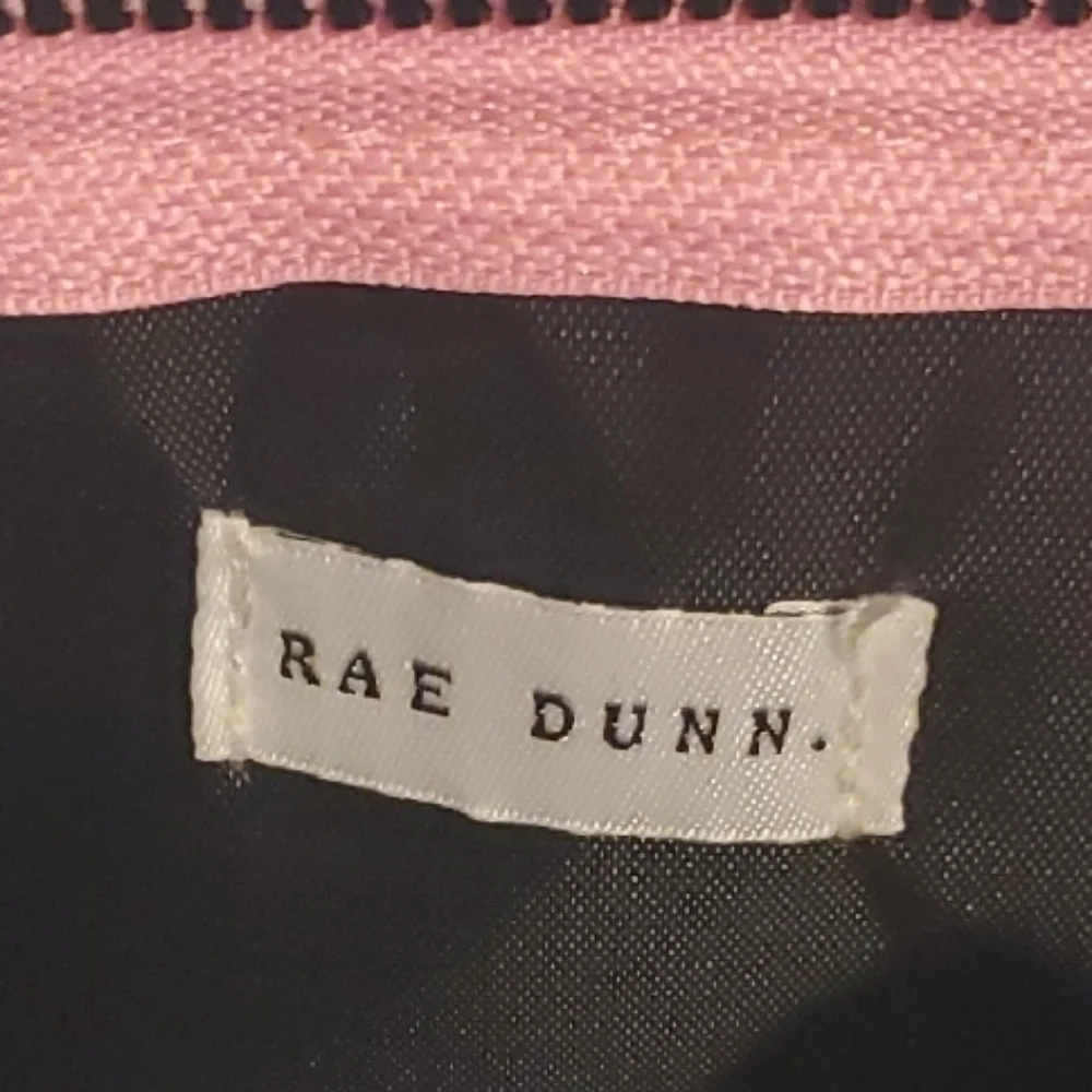 Rae Dunn White Cosmetic Bag - Très Chic (17)